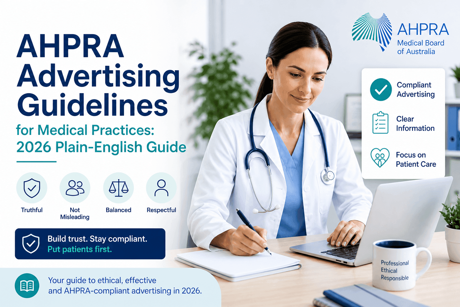 AHPRA Advertising Guidelines for Medical Practices: 2026 Plain-English Guide
