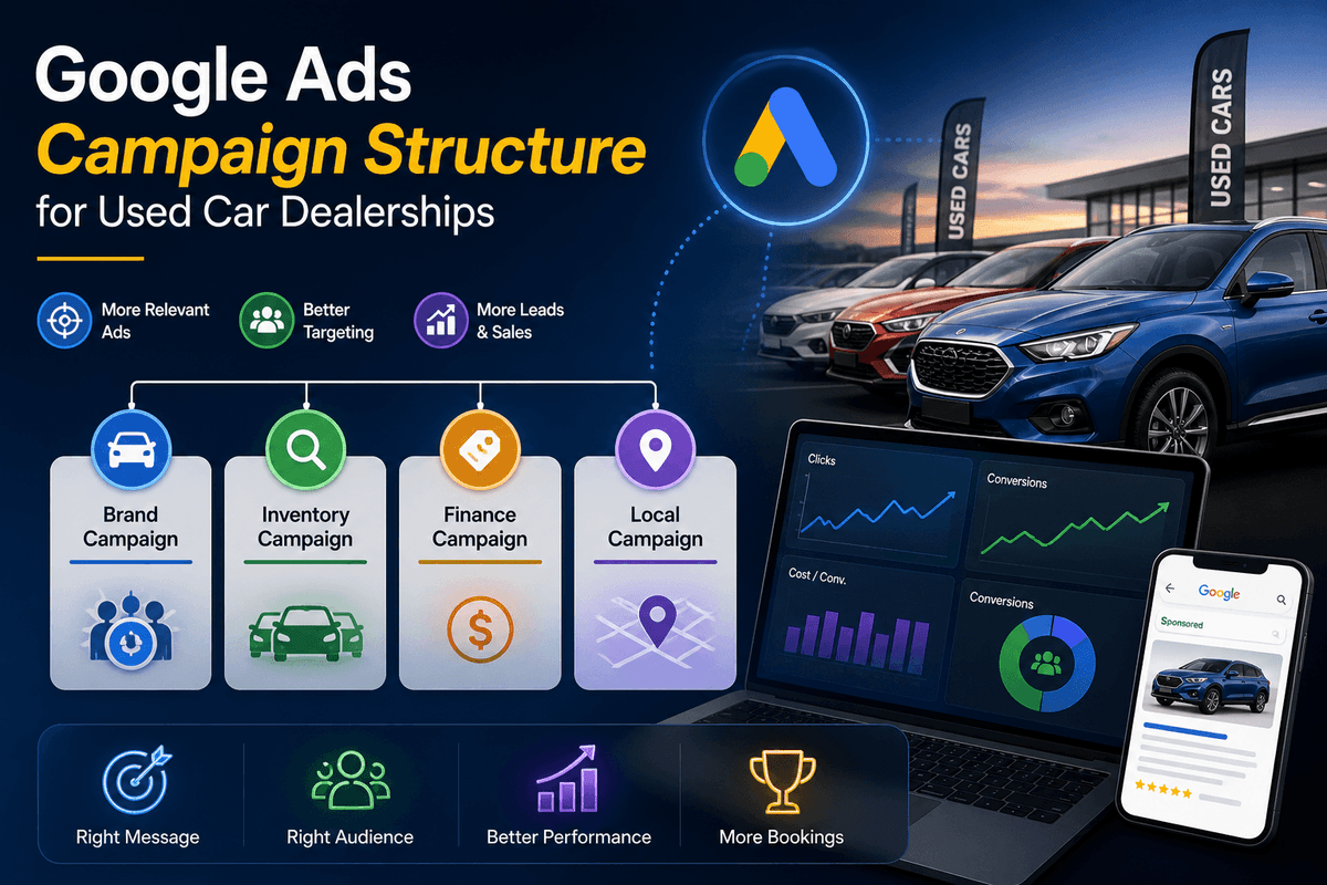 Campaign For Using Cars Less Google Ads Campaign Structure for Used Car Dealerships: A 2026 Playbook ...