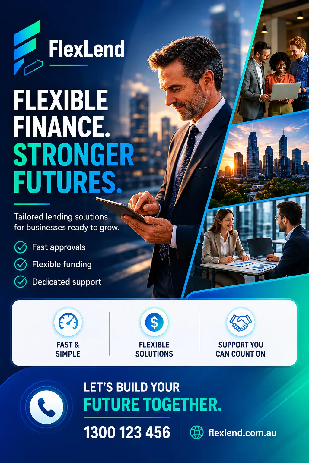 FlexLend Web Design Case Study: A Faster, Clearer Finance Website Built on Payload CMS