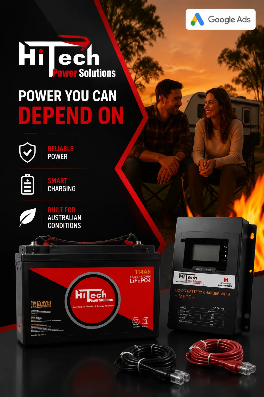 HiTech Power Solutions Google Ads