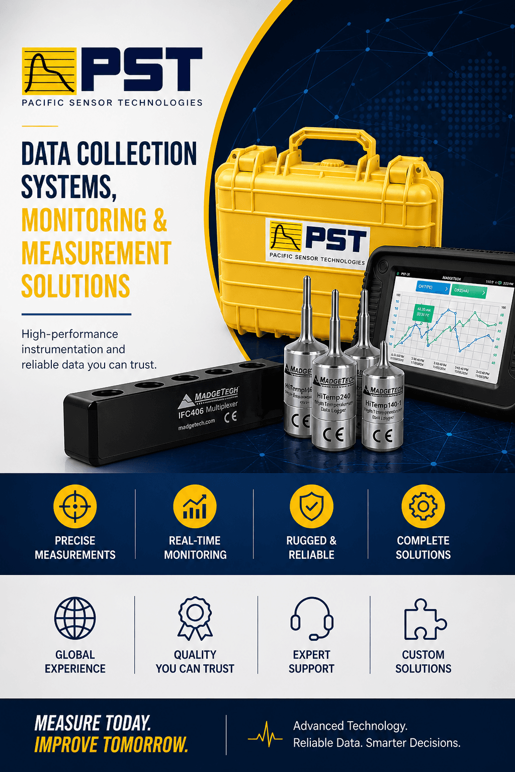 Pacific Sensor Technologies Web Design