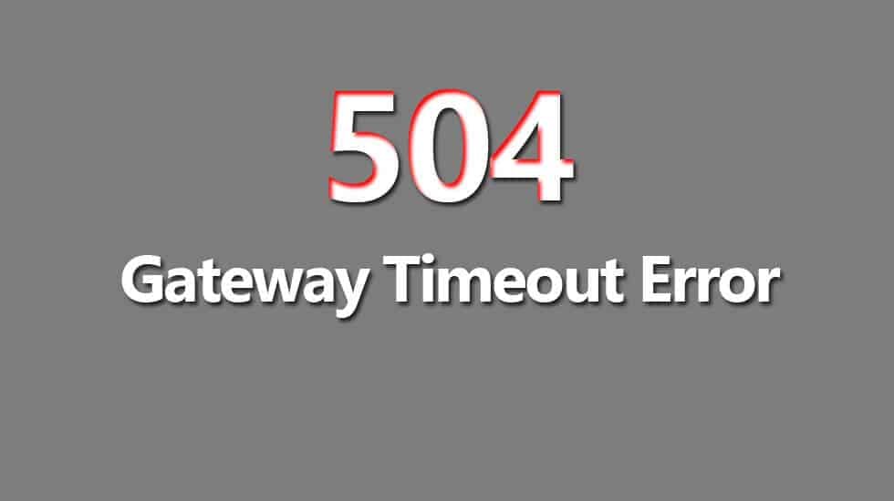 How to fix 504 Gateway Timeout error in WordPress